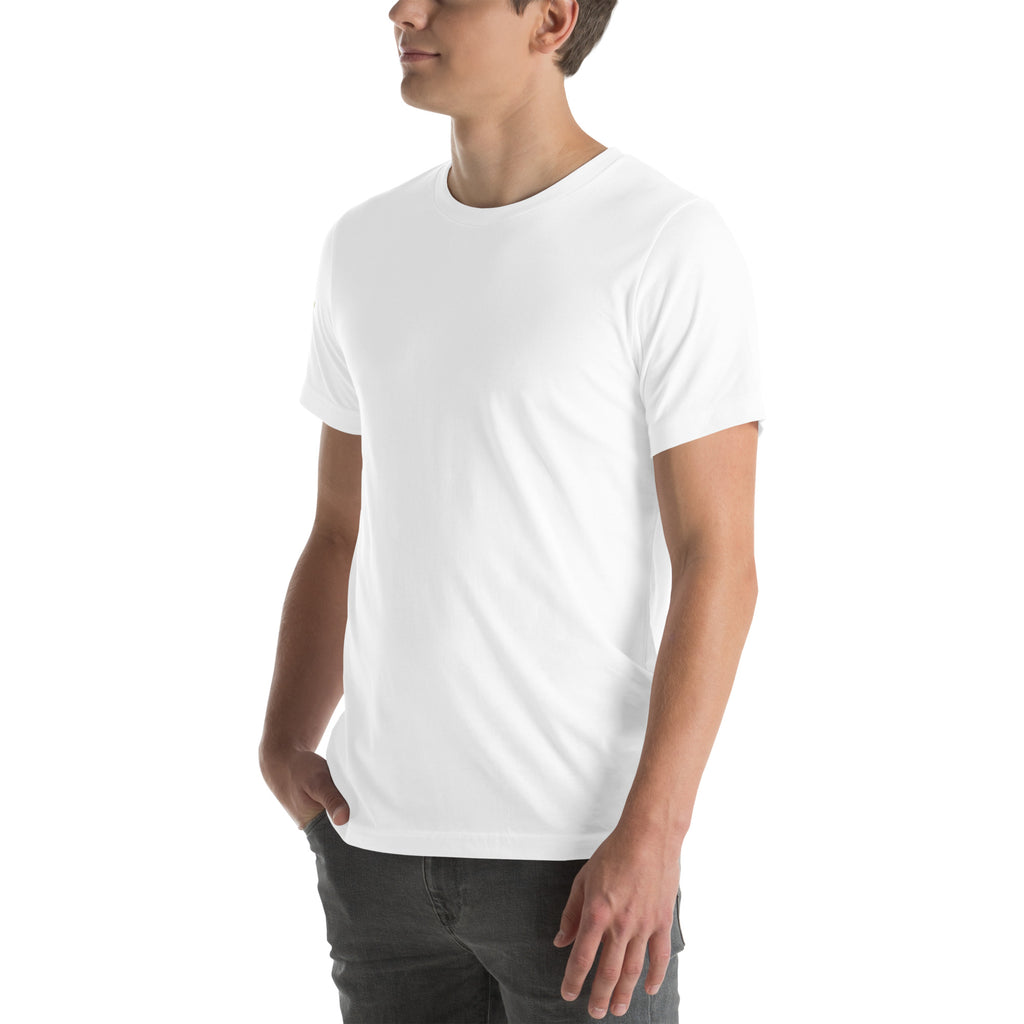 Iron Cross Psalm 28:7 Sleeve Tee — left front view